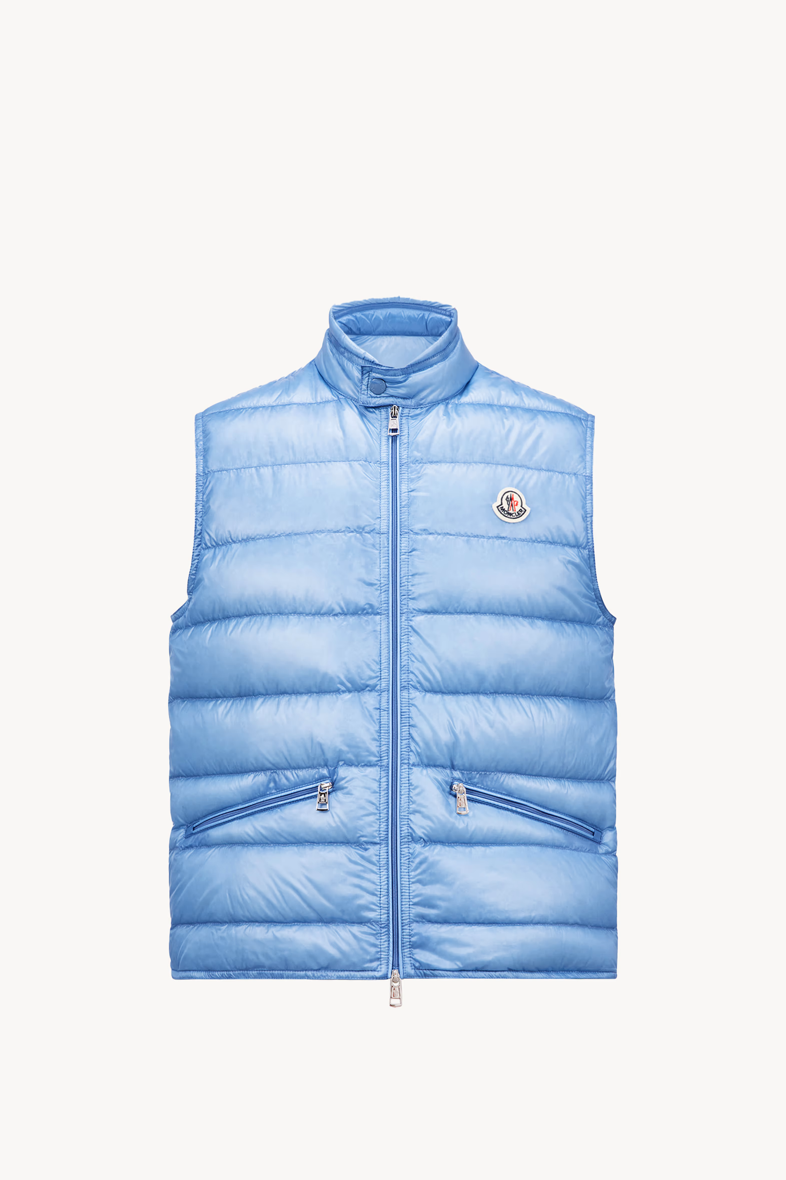 Chaleco plumífero plegable Gui Hombre Azul claro Moncler 2